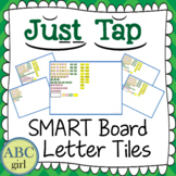 Just Tap Letter Tiles Sound Card Display
