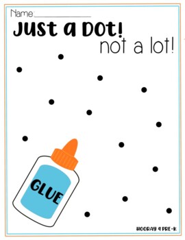 Glue Dot poster by Hey Miss Heidi