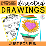 Just for Fun Directed Drawings | Following Directions | Back to School