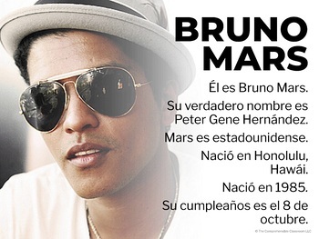 Bruno Mars Just The Way You Are Model