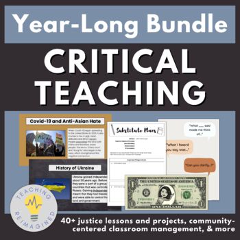 Preview of Justice Lessons, Classroom Management, and SEL Resources | Year-Long BUNDLE