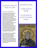 Justinian and his Code: A primary source group activity