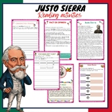 Justo Sierra Biography Activities | Cinco de Mayo