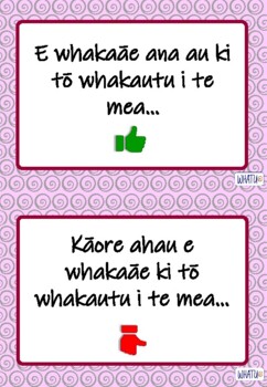 Preview of Kāri Whakawhiti Kōrero (Talk Moves Cards - Te Reo Māori) A5