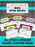 K-1 Math Number Activity Book Bundle, Math Skills for Guid