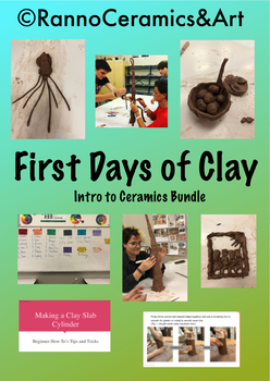 Preview of K-12 Ceramics Intro to Ceramics and Clay: First Days of Clay