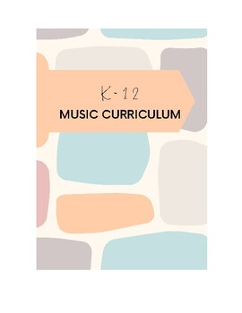 Preview of K-12 Music Curriculum