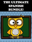 K-2nd The ULTIMATE "Spanish Only" Bundle! - Dual Language 