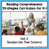 Reading Comprehension Lesson Plans for K-1 {Unit2:Backgrou