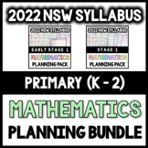 K-2 - 2022 NSW Syllabus - Mathematics Planning Pack