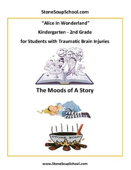 Preview of K- 2: Mood of the Story Alice in Wonderland for Traumatic Brain Injuries