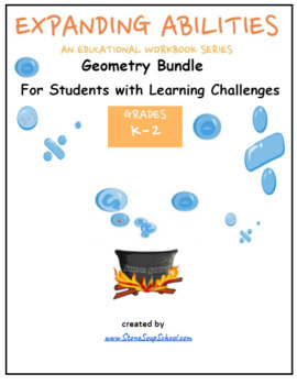 Preview of K - 2 CCS: Geometry Math Bundle for Learning Challenged