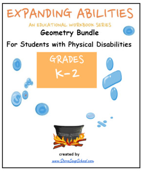 Preview of K- 2, CCS: Geometry Math Bundle  for Physical Challenged