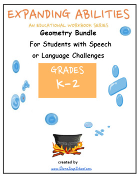 Preview of K- 2  CCS: Geometry Math Bundle for Speech/Language Challenged