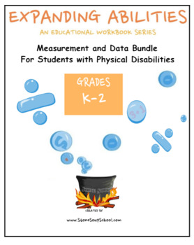 Preview of K - 2, CCS: Measurement & Data Math Bundle for Physical Challenged