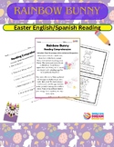 K-2 Easter Coloring English/Spanish Reading Comprehension 