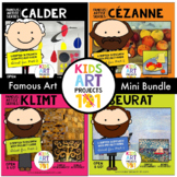 K-2 Famous Artist Art Project Unit Mini Bundle-Klimt, Ceza