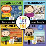 K-2 Famous Artist Art Project Unit Mini Bundle-Van Gogh, K