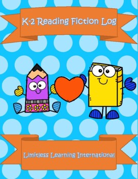 Preview of K-2 Fiction Reading Log