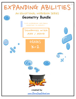 Preview of K- 2 Grade, CCS: Geometry for students with ADD/ ADHD
