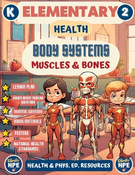 Preview of K-2 HUMAN BODY SYSTEMS - MUSCLES & BONES UNIT