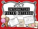 K-2 July Interactive Poetry Notebook {With Original Poems!}