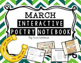 K-2 March Interactive Poetry Notebook {With Original Poems!}