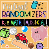 K-2 Math-Measuring, Time, Geometry Virtual Randomizer Vide