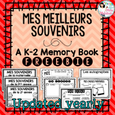 UPDATED 2019: K-2 Memory Book - Petit livret des souvenirs