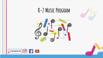 Preview of K-2 Music Program (lessons, songs & activities for the classroom)