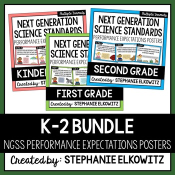 Preview of K-2 NGSS Poster Bundle