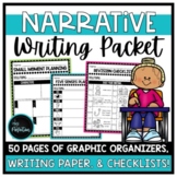 K-2 Narrative Writing Packet | Graphic Organizers, Writing