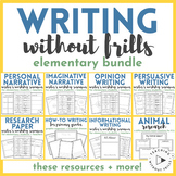 Elementary Writing Workshop Resources Bundle | Teaching Wi