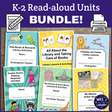 K-2 Read-aloud Activity Booklet and Lesson Plan Units BUNDLE