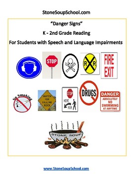 Preview of K - 2 Danger Signs for Speech and Language Challenges