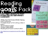 K-2 Reading Goals Pack - Display, Goal Cards, and Notebook