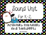 K-2 Science Sound Unit Worksheets Activities Assessments