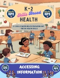 K-2 Skills Based Health Education Unit - Accessing Information
