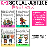 K-2 Social Justice Posters-Kid Friendly "I Can"-Anchor Charts