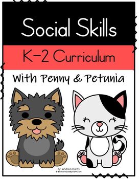 Preview of K-2 Social Skills Curriculum! NEW!