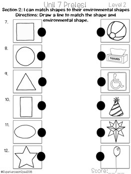 K-2 Special Education Math Curriculum Unit 7: Geometry by Superheroes