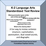 K-2 Standardized Test Language Arts Review Fun Promethean ZOOM