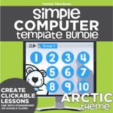 K-2 Simple Computer Center Lab Lesson Template Bundle: Arc