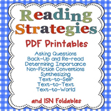 Reading Strategies PDFs Only with Interactive Student Note