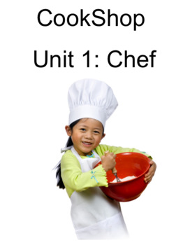 Preview of K-2 Unit 1 My Plate Chef Notebook Lesson