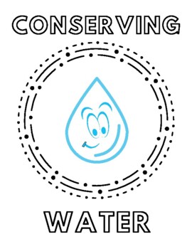 Preview of K-2 Water Conservation Booklet/ Earth Day Activity