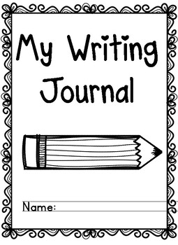 Preview of K-2 Writing Journal
