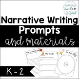 Narrative Writing Prompts and Materials for K-2