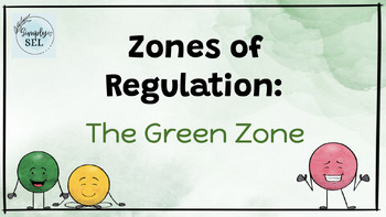 Preview of K-2nd Zones of Regulation Bundle