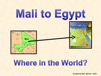 Preview of Ancient Egypt and Ancient Mali Power Point